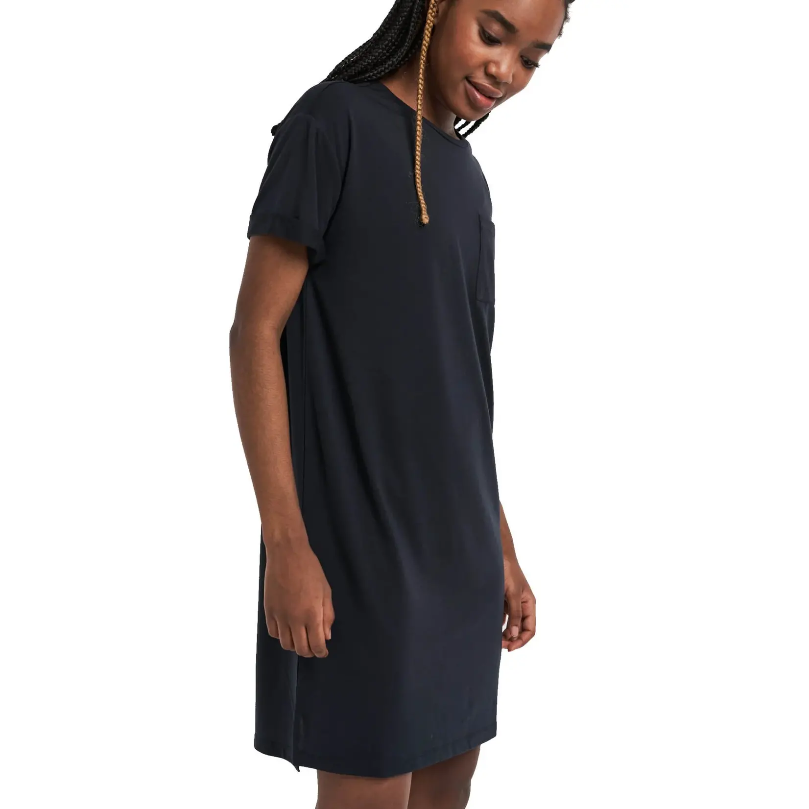 PEPPERMINT CYCLING MELLOW LIGHT DRESS - BLACK, XL