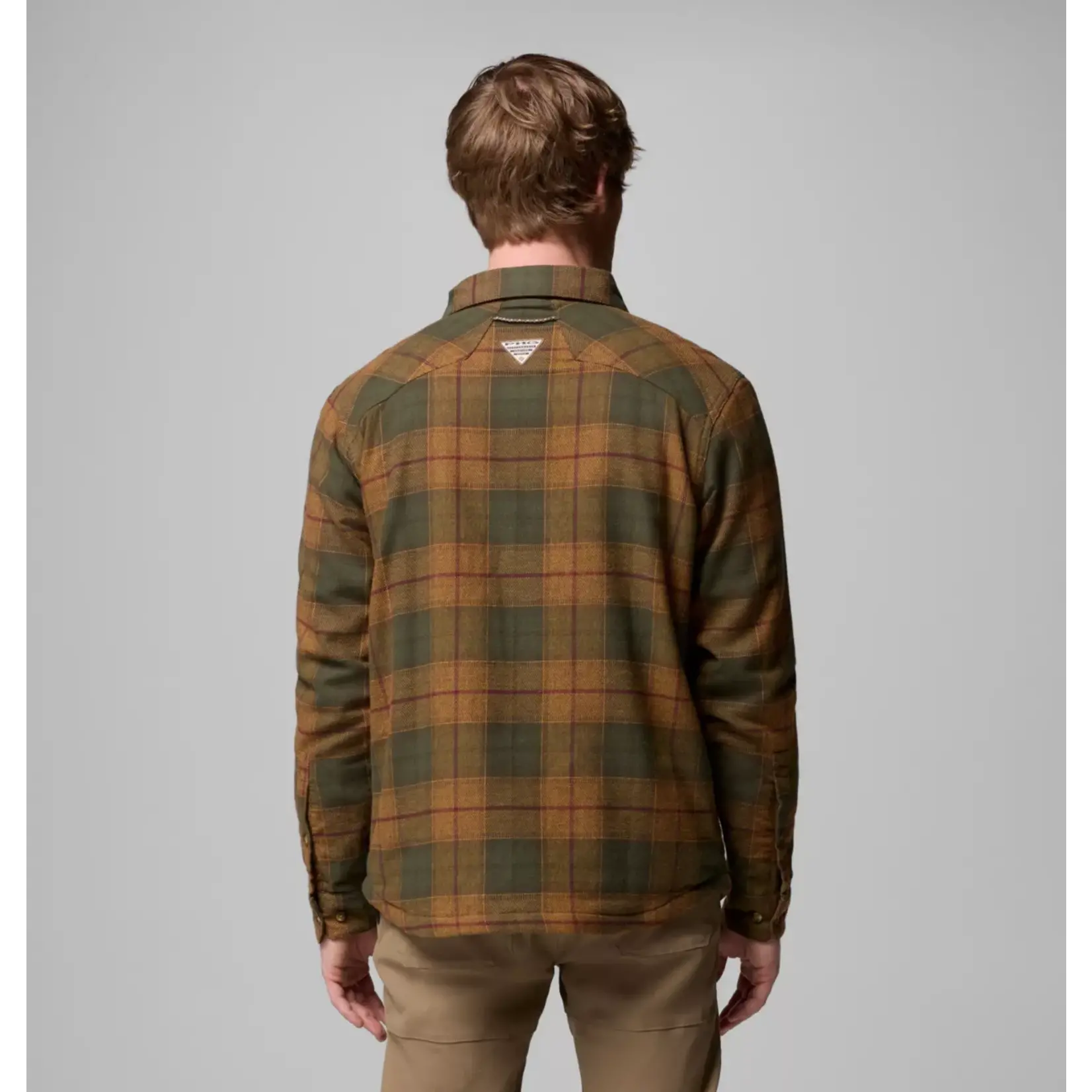 Columbia Columbia Saddle Point™ Warm Lined Flannel Surplus Green I L