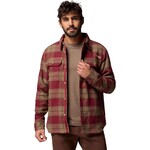 Columbia Columbia Saddle Point™ Warm Lined Flannel Red Jasper Iron L