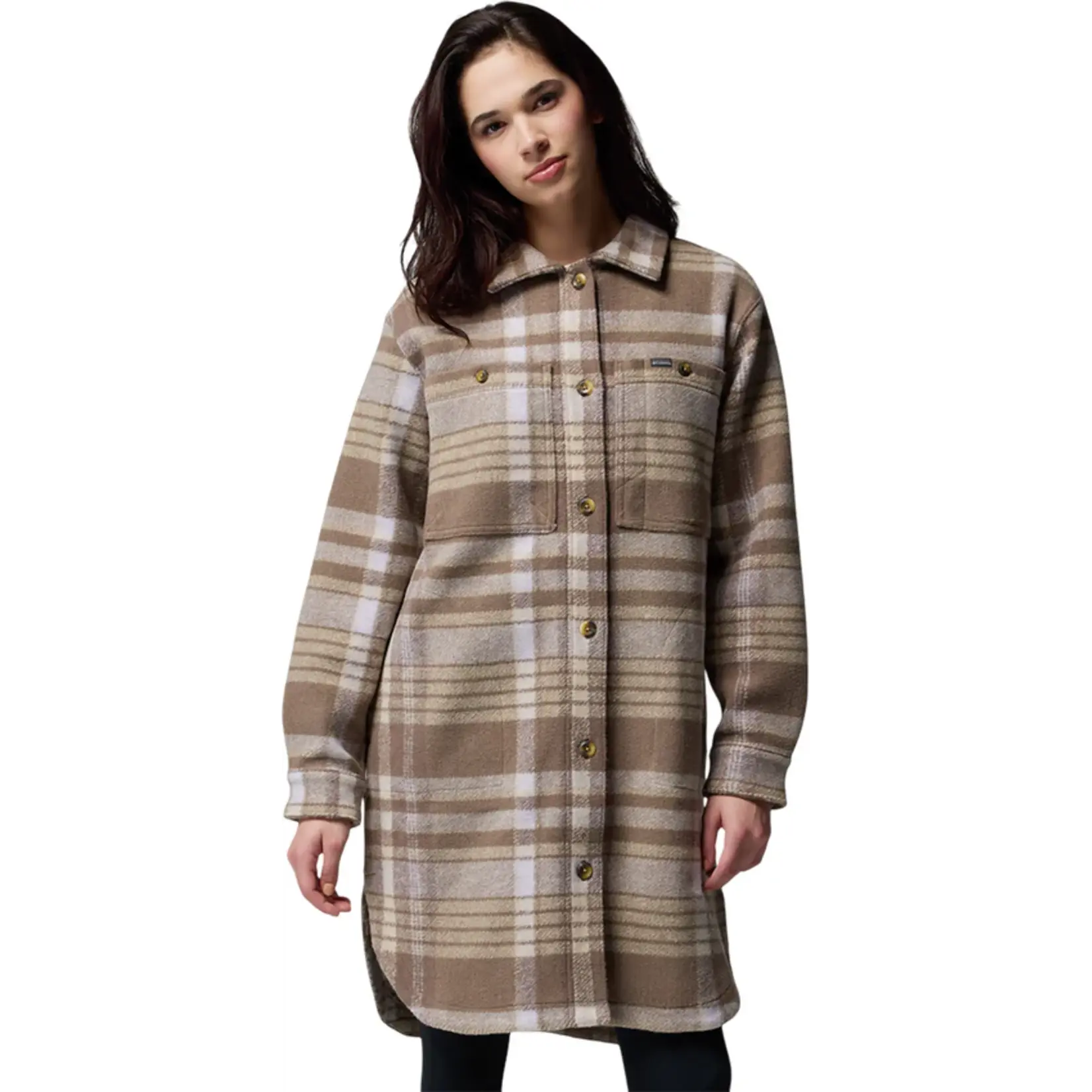 Columbia Columbia Wildest Venture™ Long Fleece Coat Iron Vagabond P L