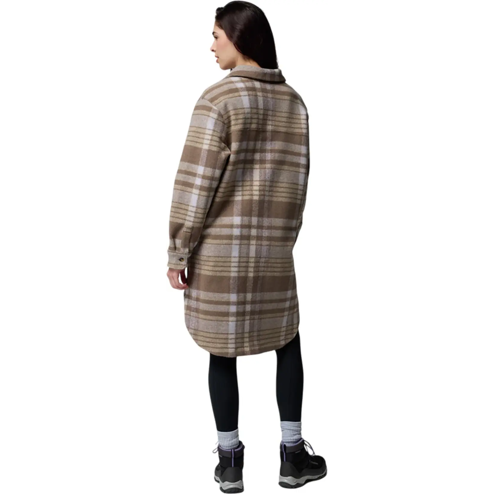 Columbia Columbia Wildest Venture™ Long Fleece Coat Iron Vagabond P L