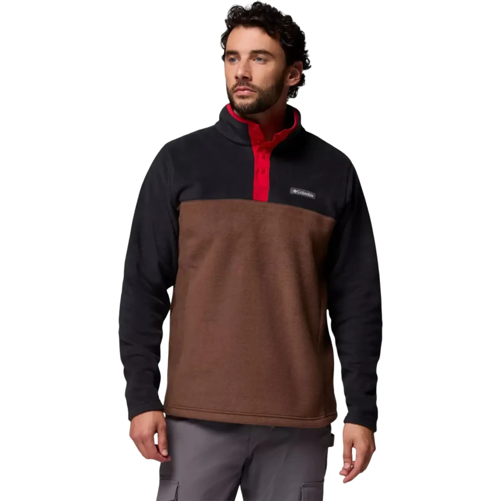 Columbia Columbia Steens Mountain™ Half Snap II Tobacco, Black, S