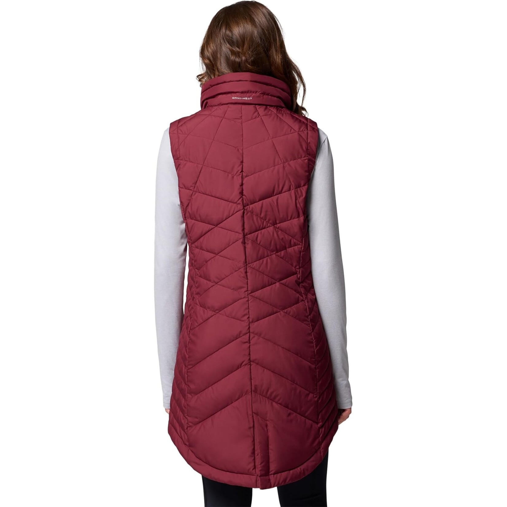 Columbia Columbia Heavenly™ II Long Vest Rich Wine M