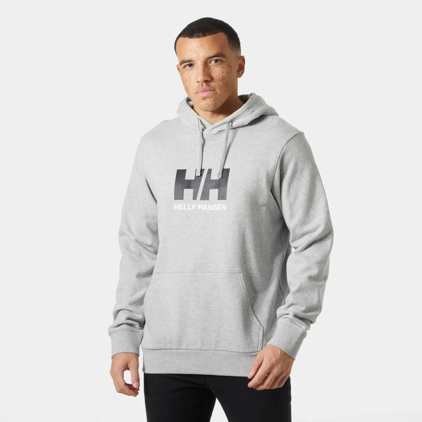 Helly Hansen Helly Hansen HH LOGO HOODIE 3.0 GREY MELANGE S