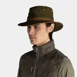 Tilley Tilley TWC7 Outback Waxed Adventure Hat - Green/ British Tan