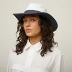 Tilley Tilley Airflo Contrast Broad Brim LTM6-  White/Midnight Navy