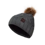 Kombi KOMBI - CABLE BEANIE- Heather Grey - OS