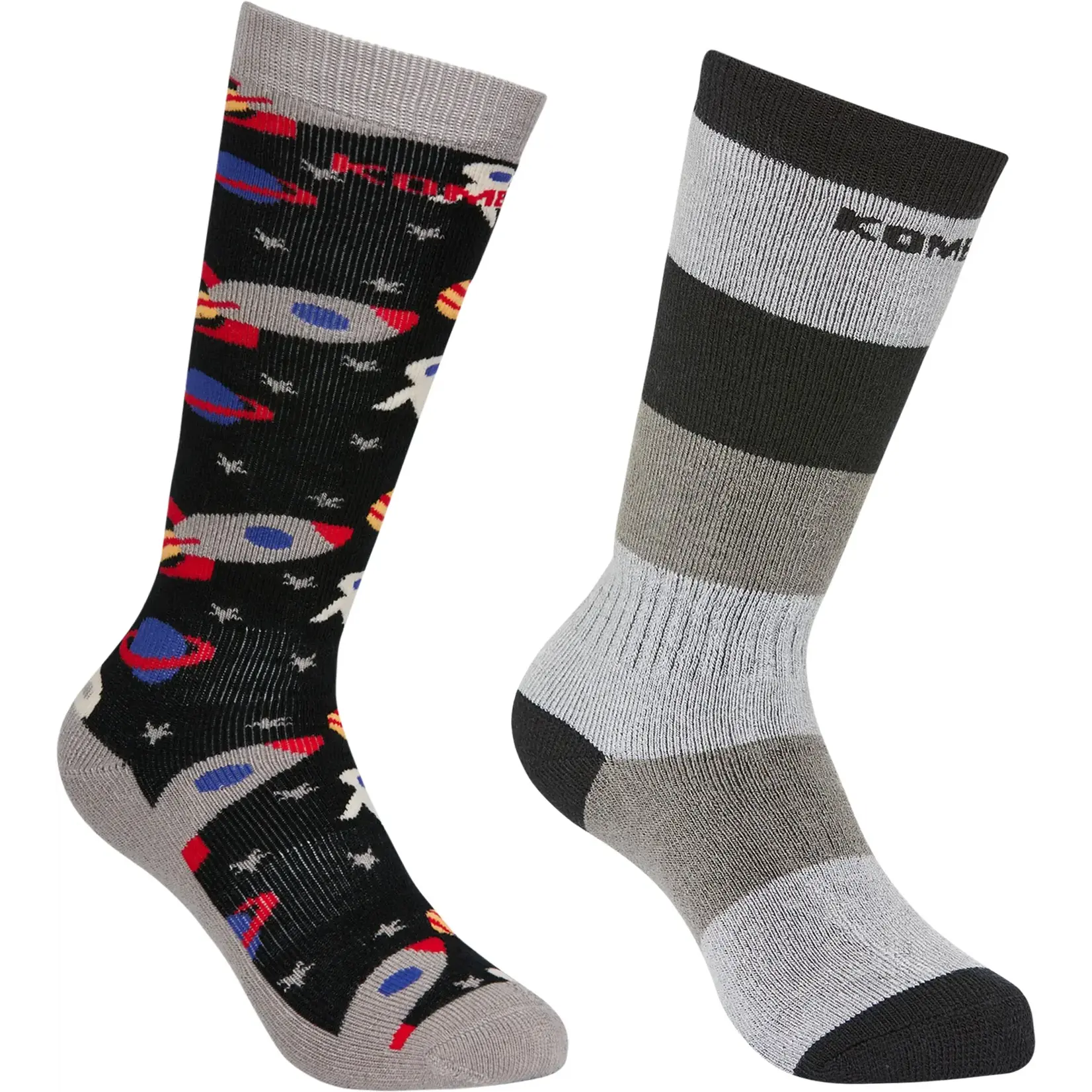 Kombi Rumble Heavy Socks Twin Pack - Space Explorer - L/XL