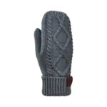 Kombi KOMBI - Womens Cable Mitt - Heather Grey - OS