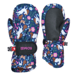 Kombi KOMBI -THE GRACEFUL CHILDREN MITT- HAPPY BLUE UNICORN - L