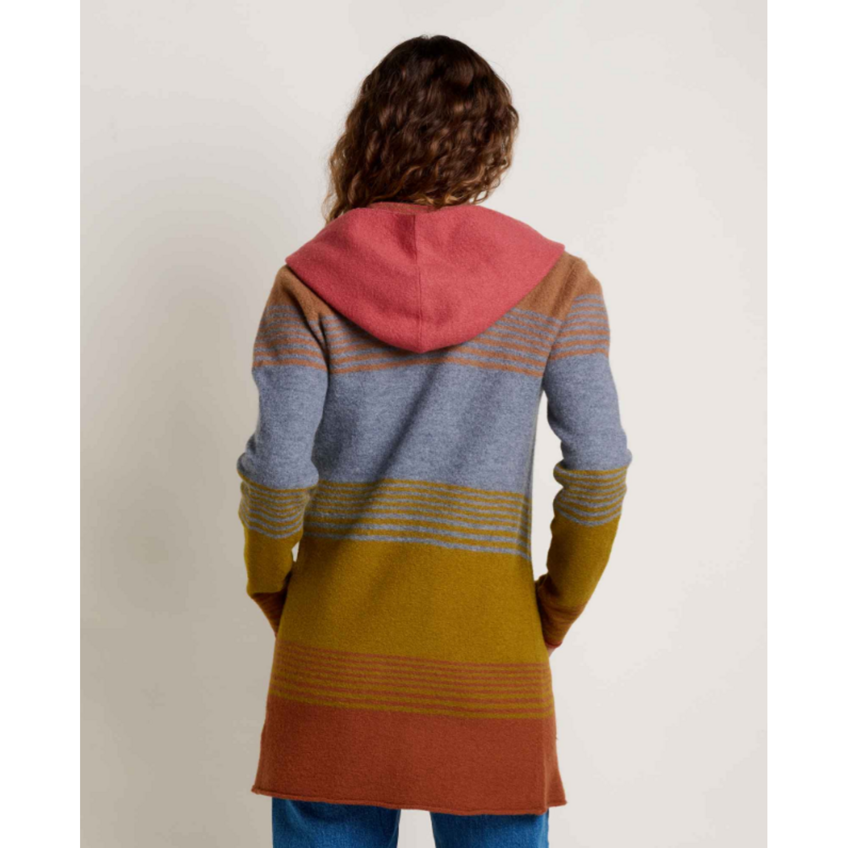 Toad & Co Merino Heartfelt Hoodie Coyote Ombre L