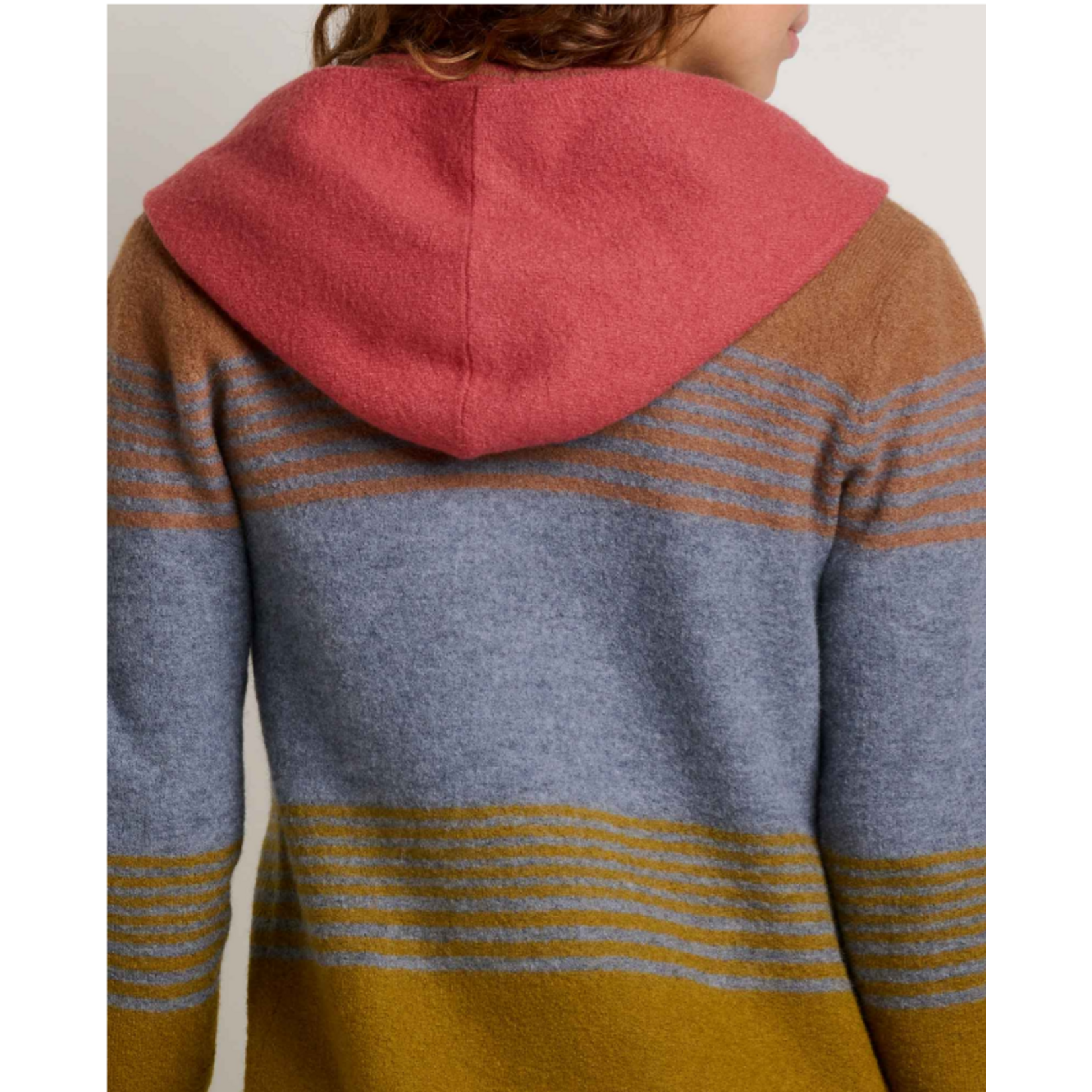 Toad & Co Merino Heartfelt Hoodie Coyote Ombre L