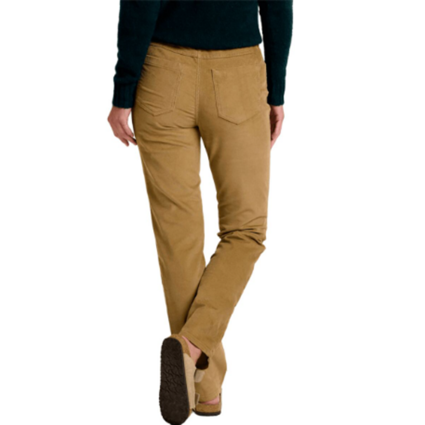 Toad & Co W's Coaster Cord Pant Honey Brown 6