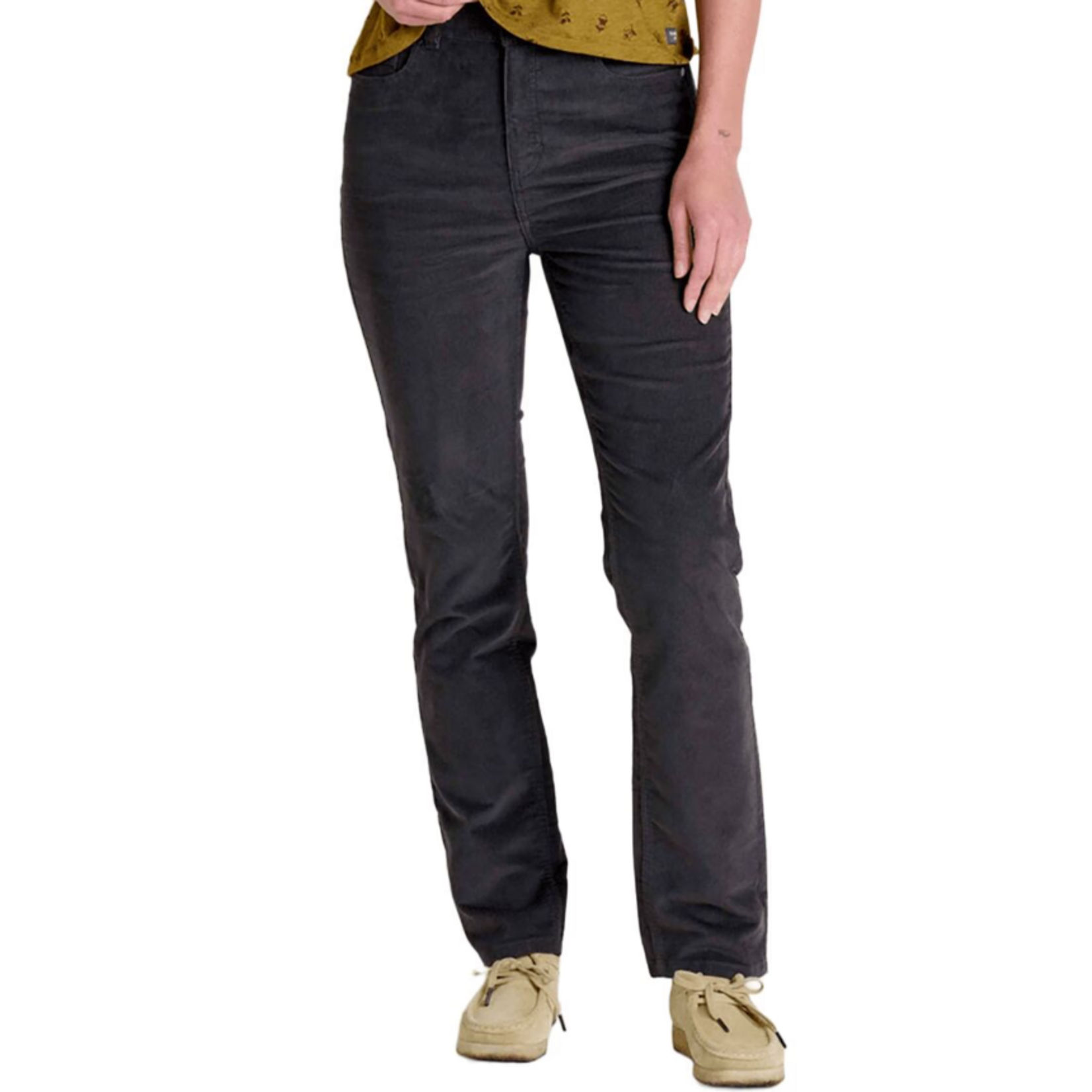 Toad & Co W's Coaster Cord Pant Soot 14