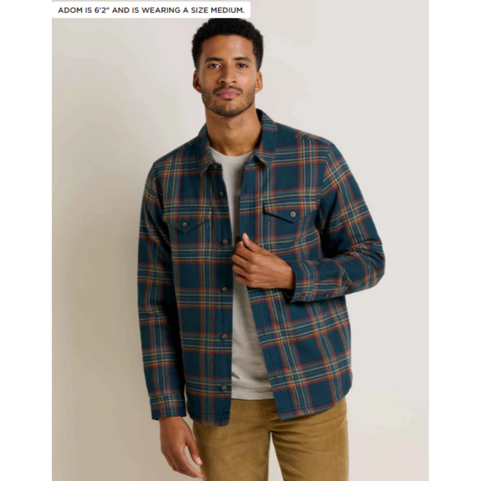 Toad & Co M's Pinevale Shirt Jacket Midnight M