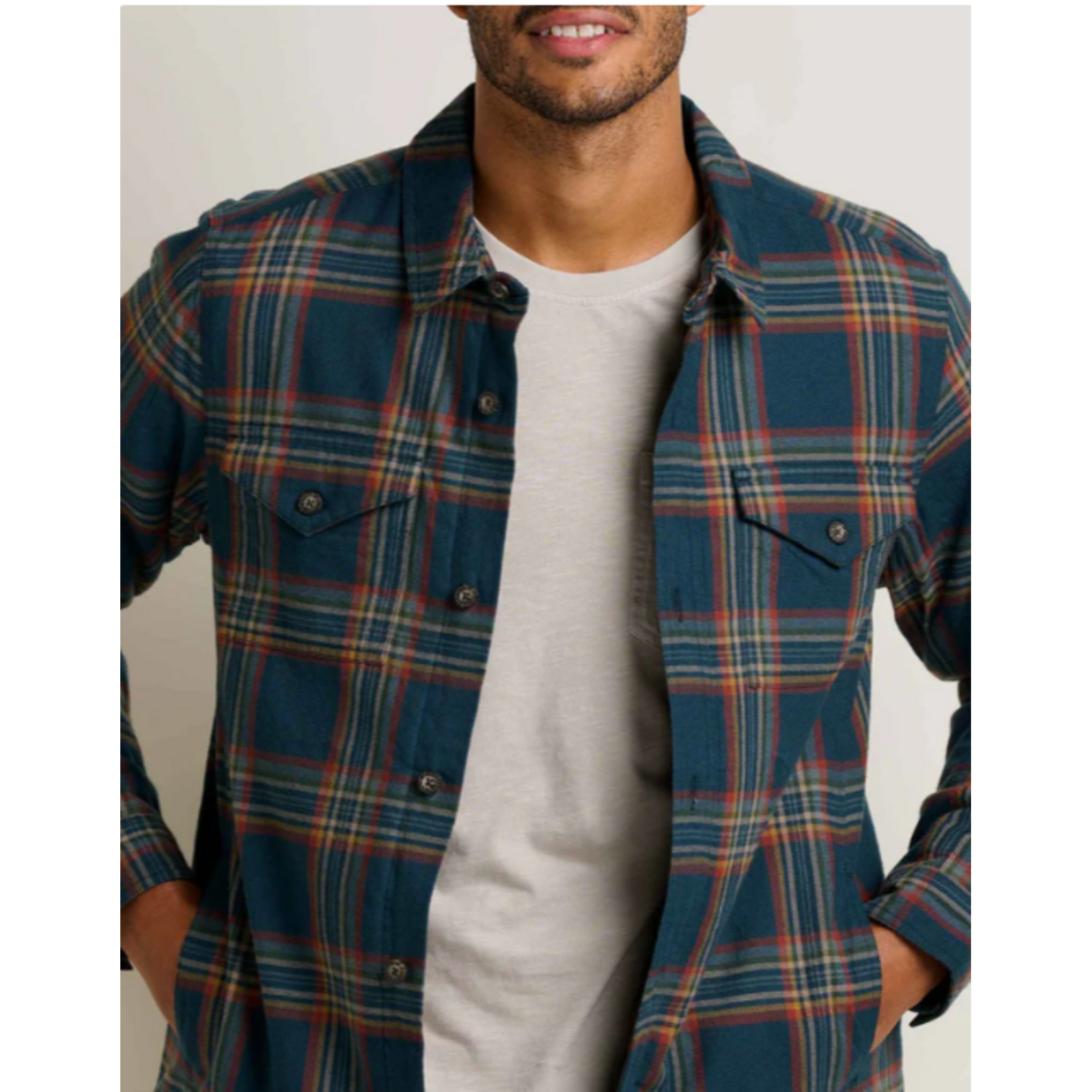 Toad & Co Toad&Co - M's Pinevale Shirt Jacket Midnight XXL