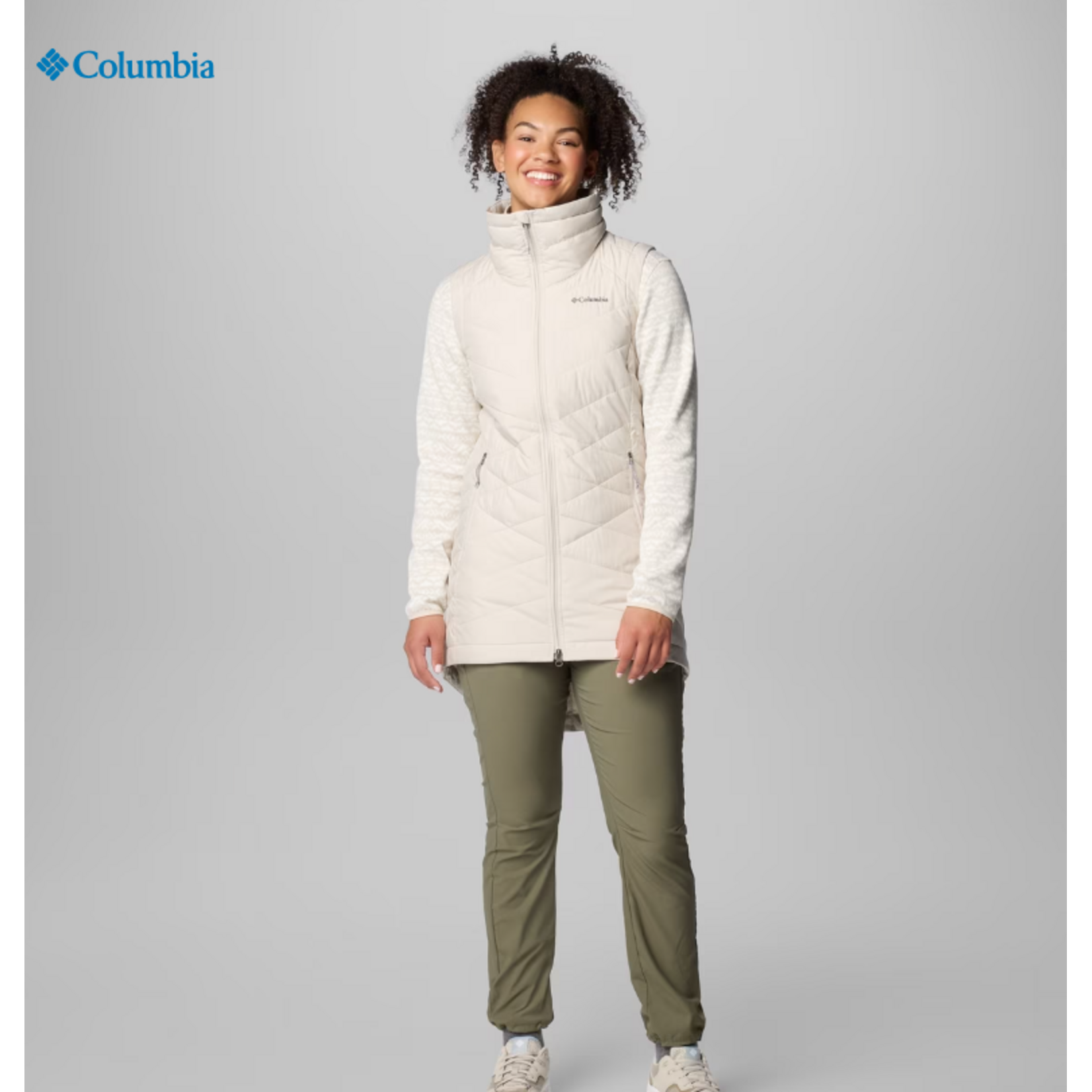 Columbia COLUMBIA  Heavenly™ II Long Vest Dark Stone S