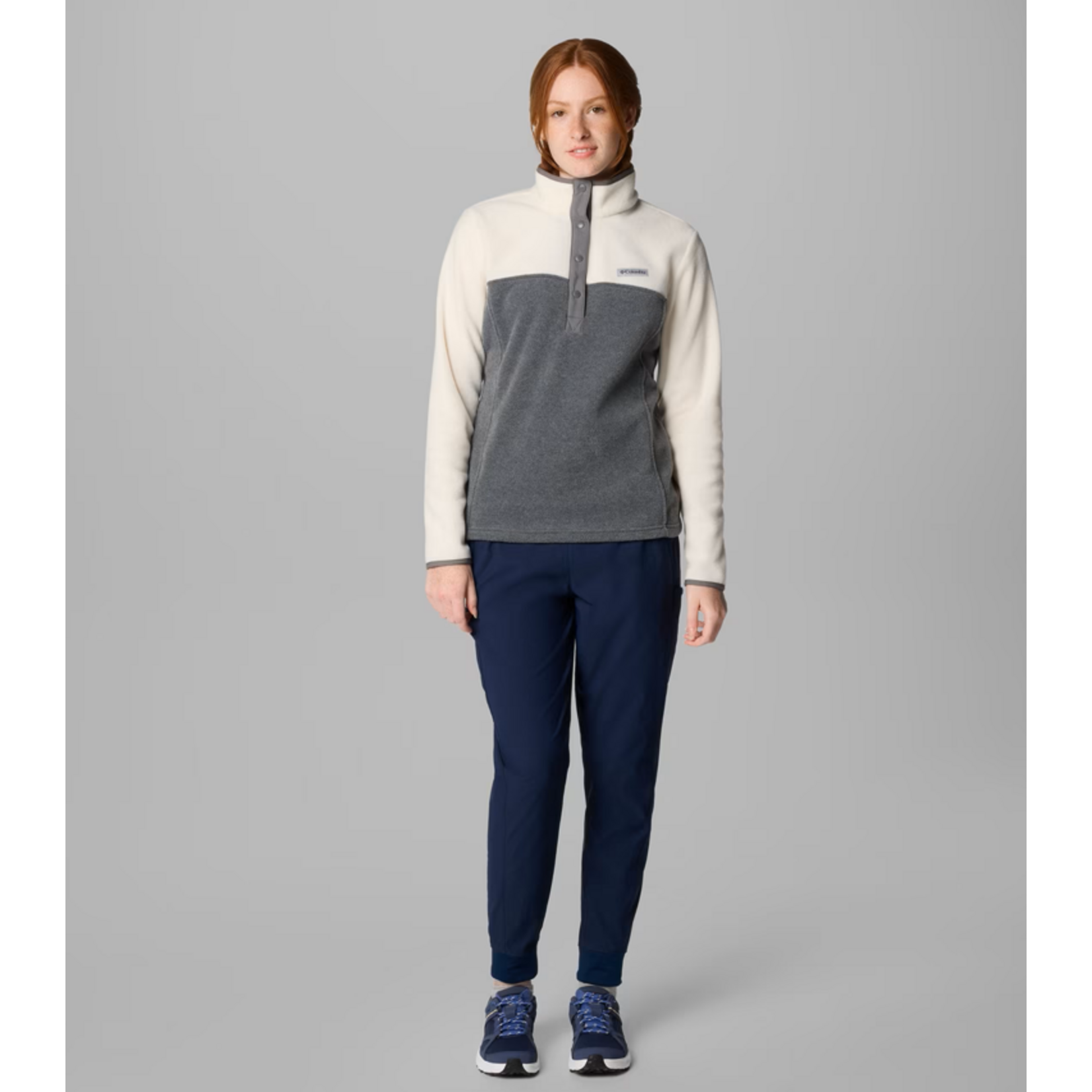 Columbia COLUMBIA  Benton Springs™ 1/2 Snap Pull Over II City Grey Heath S