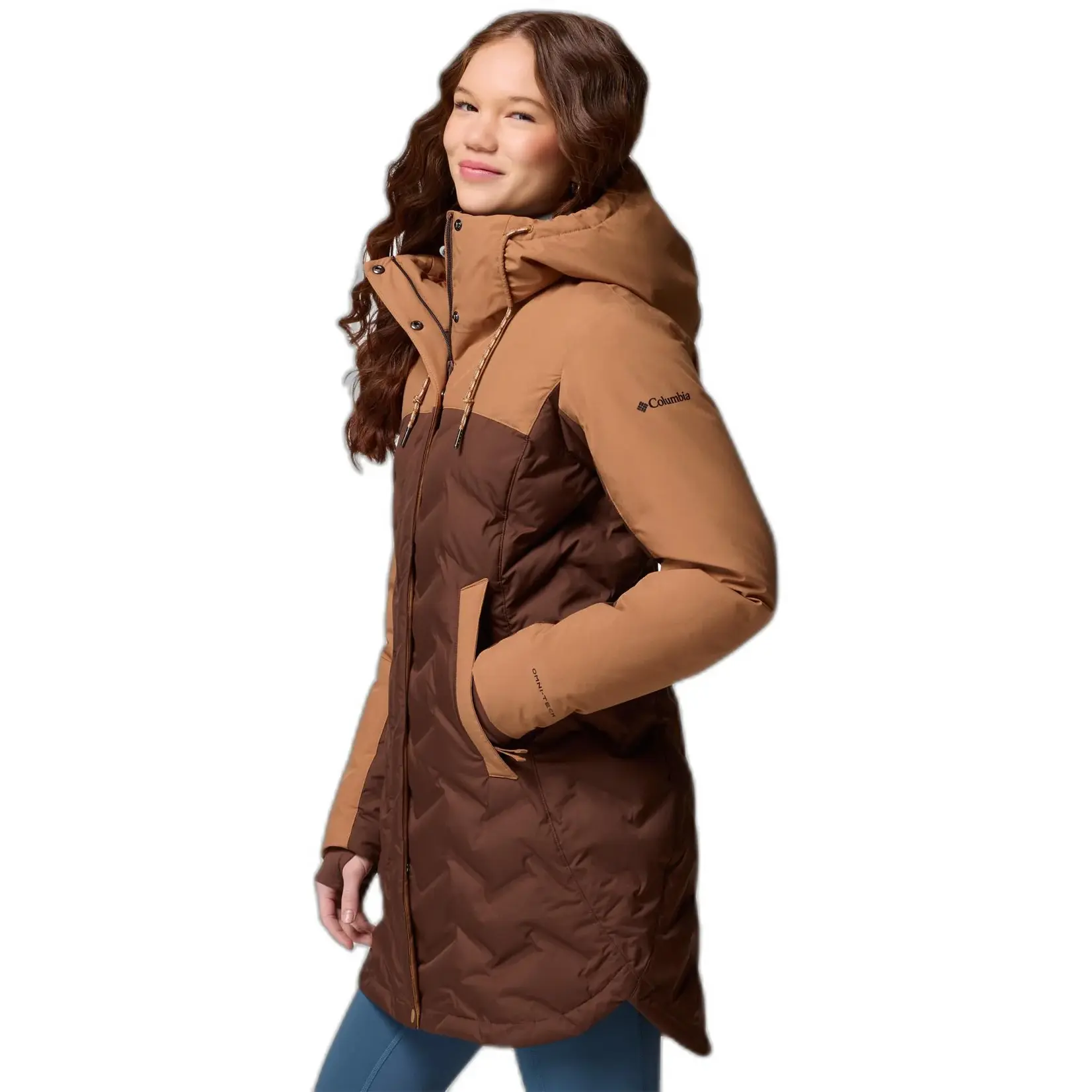 Columbia COLUMBIA  Mountain Croo™ III Mid Down Jacket Tobacco, Camel M