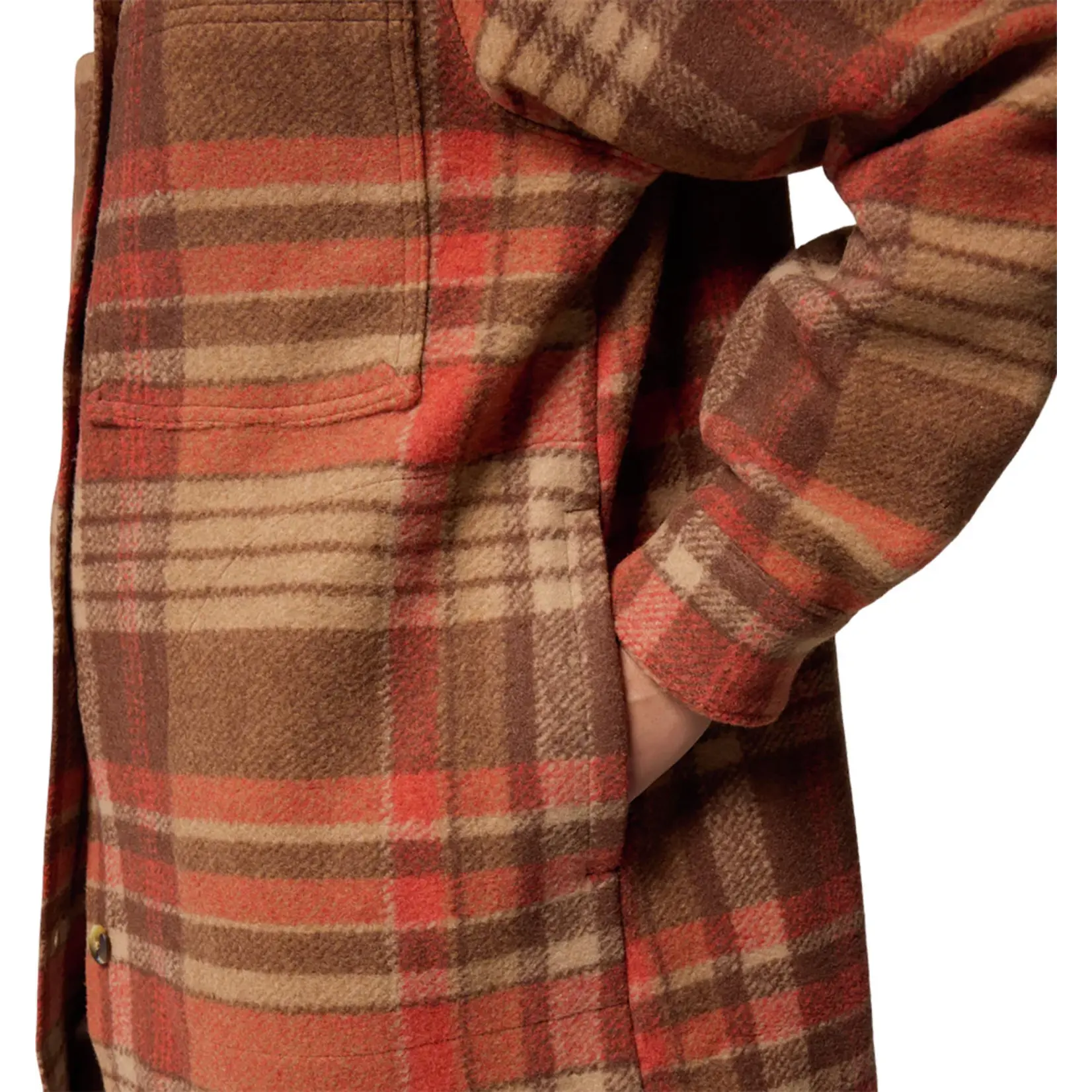 Columbia COLUMBIA  Wildest Venture™ Long Fleece Coat Tobacco Vagabon M