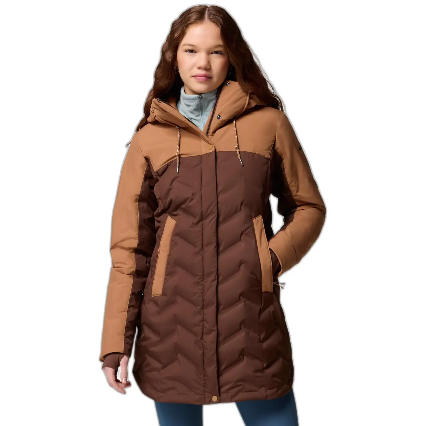 Columbia COLUMBIA  Mountain Croo™ III Mid Down Jacket Tobacco, Camel L
