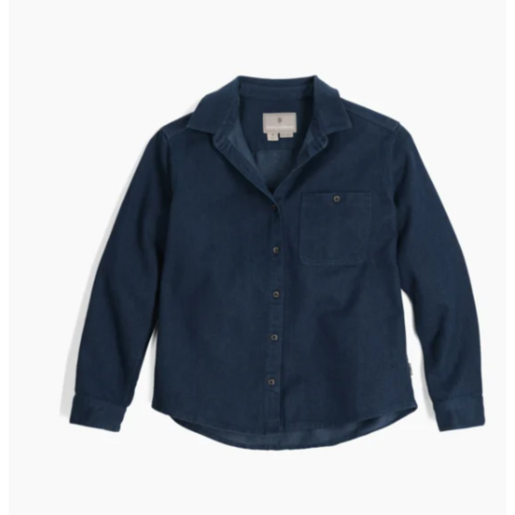 Royal Robbins Royal Robbins Clouds Rest Hemp L/S Deep Blue HTR L