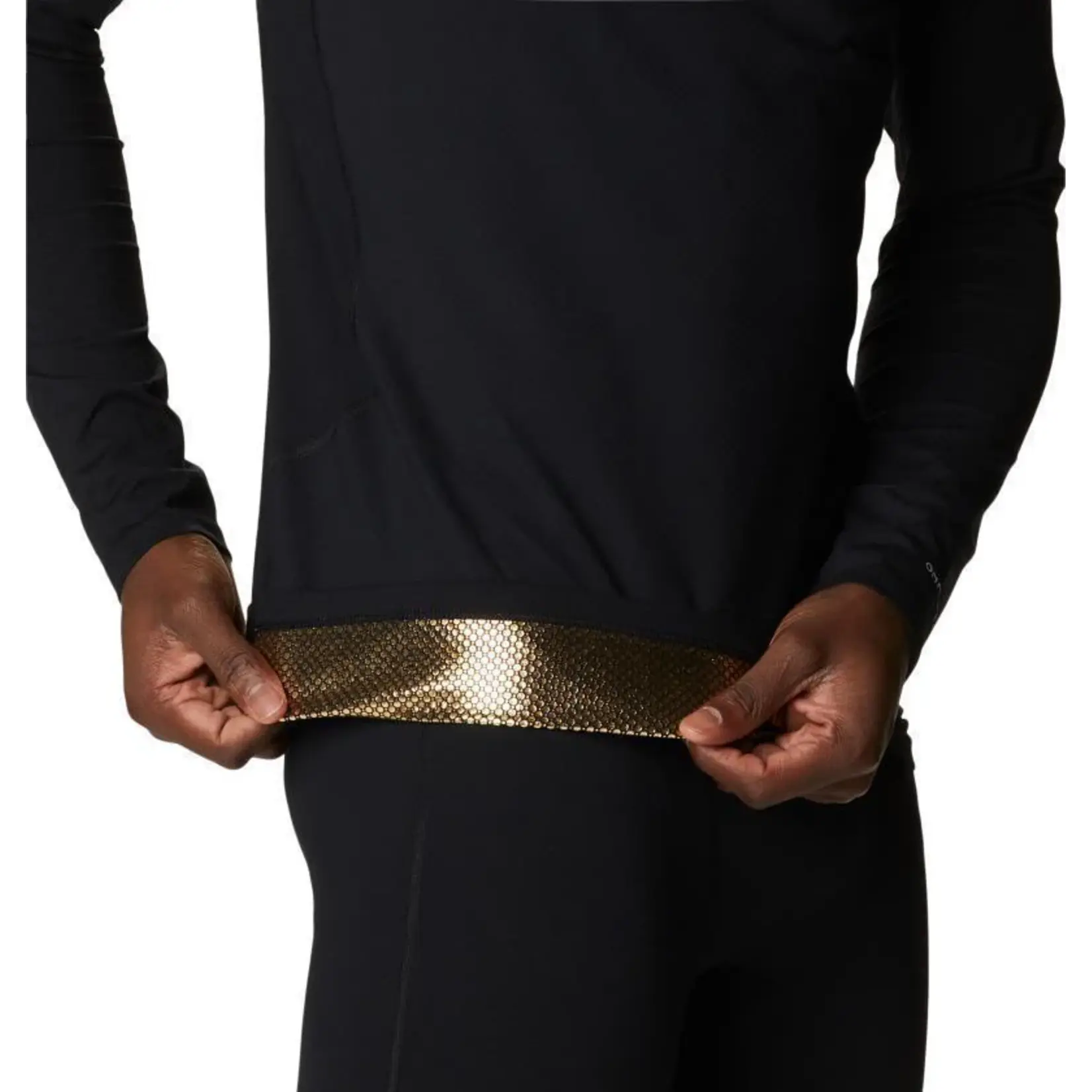 Columbia COLUMBIA  M Omni-Heat Infinity Knit LS Crew Heat Infinity Kni-Black XL