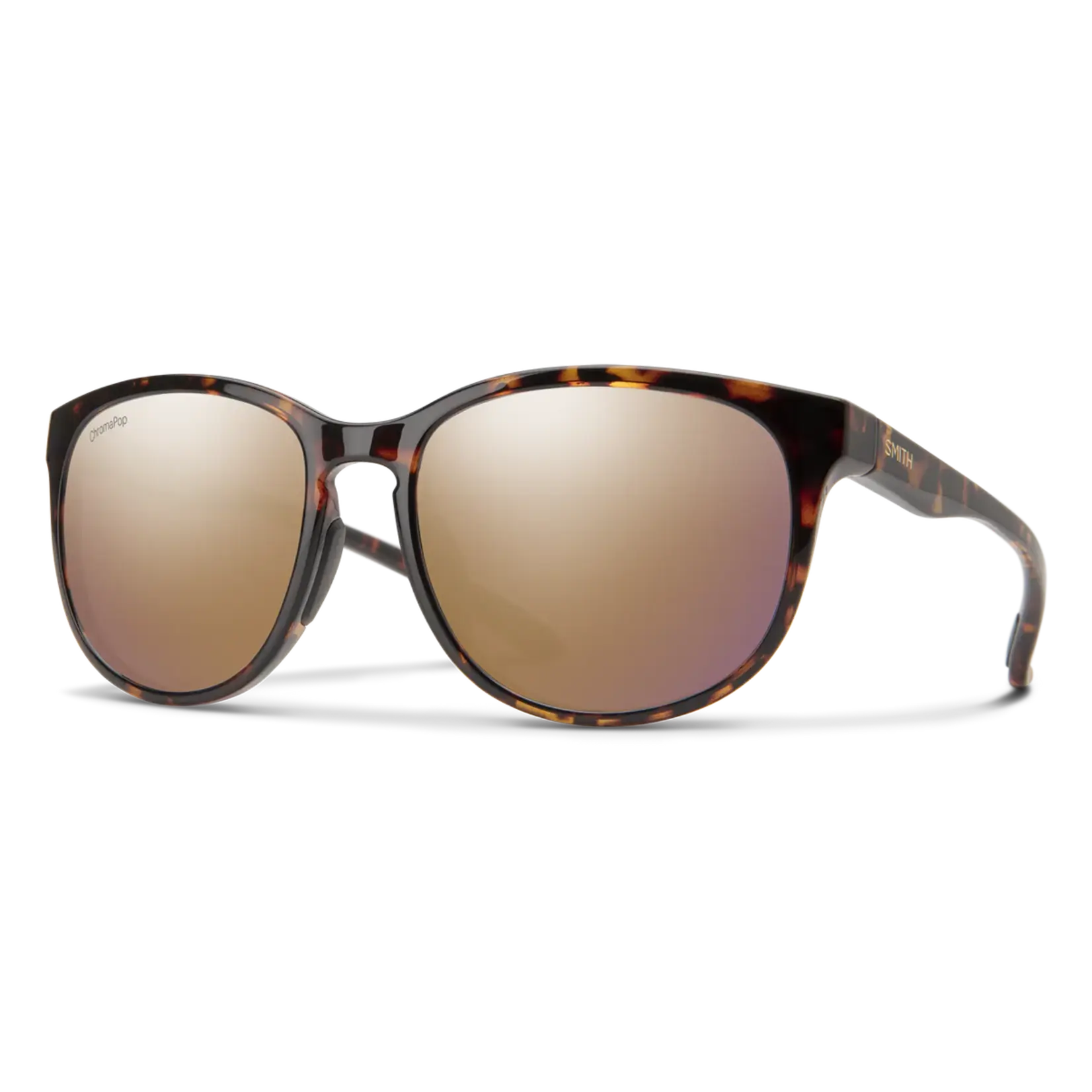 SMITH SMITH - Lake Shasta Tortoise || ChromaPop Polarized Rose Gold Mirror