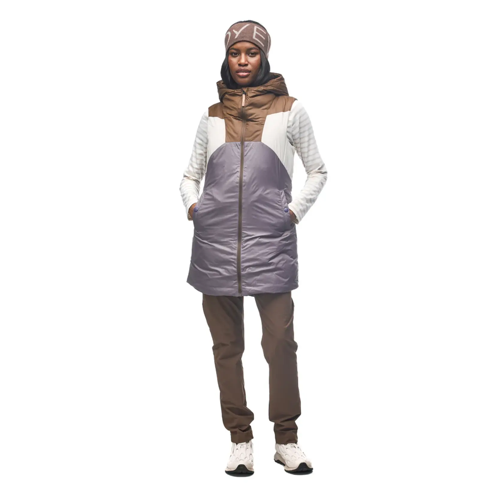 Indyeva Indyeva SELIMUT FULL ZIP MOORLAND / DUSTY LILAC CB M