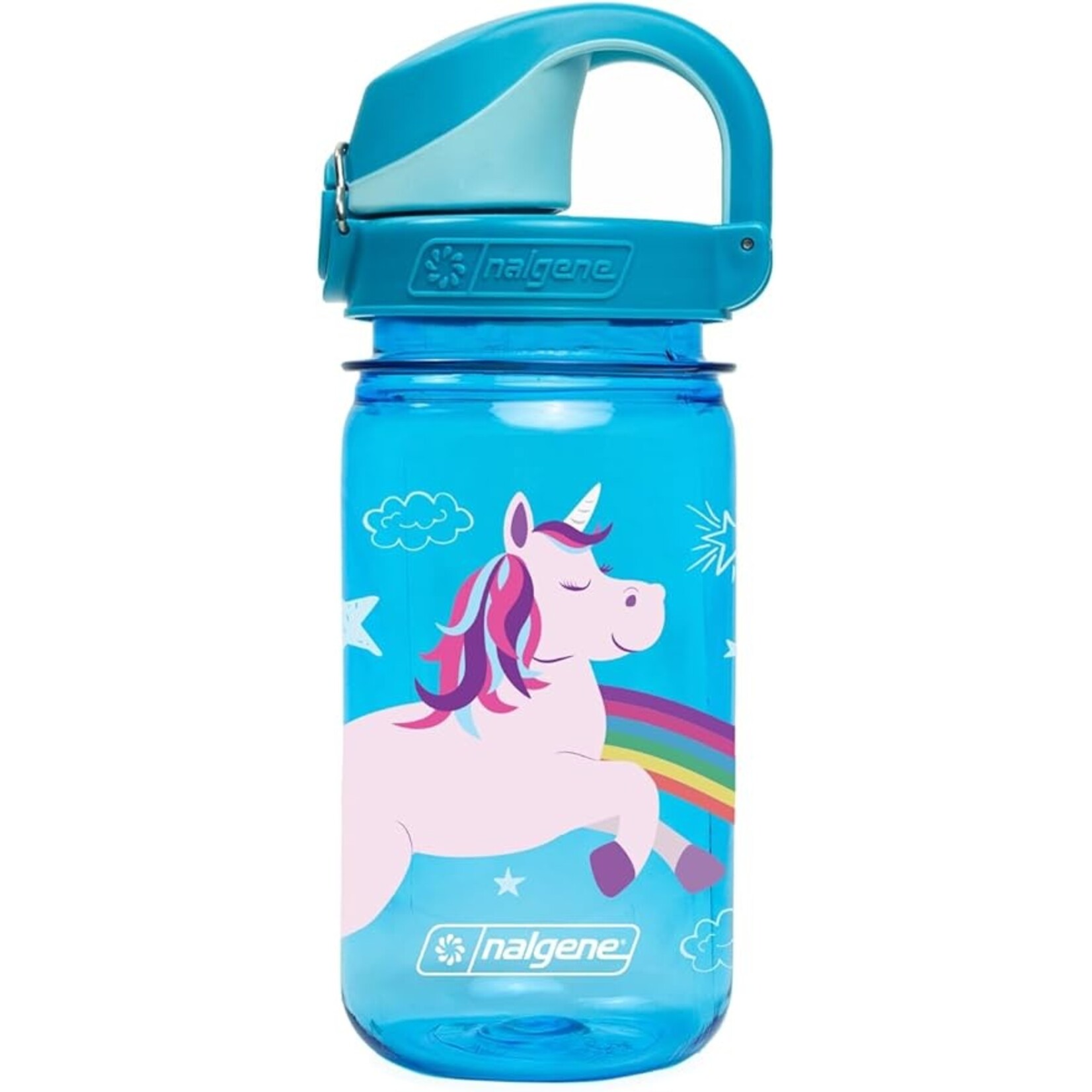 Nalgene NALGENE - 12oz OTF Kids Sustain Bottle with Graphic - Blue Unicorn