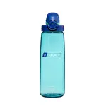 Nalgene NALGENE - 24oz On-The-Fly Lock-Top Sustain Bottle - Blue Aqua