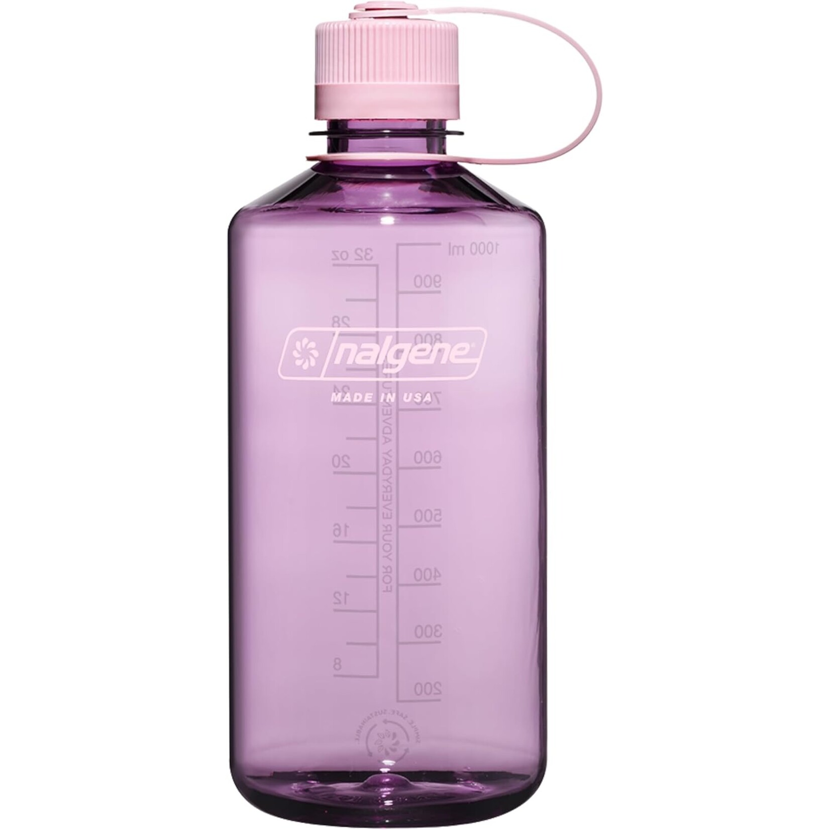 Nalgene NALGENE - 32oz Narrow Mouth Sustain Water Bottle - Cherry Blossom