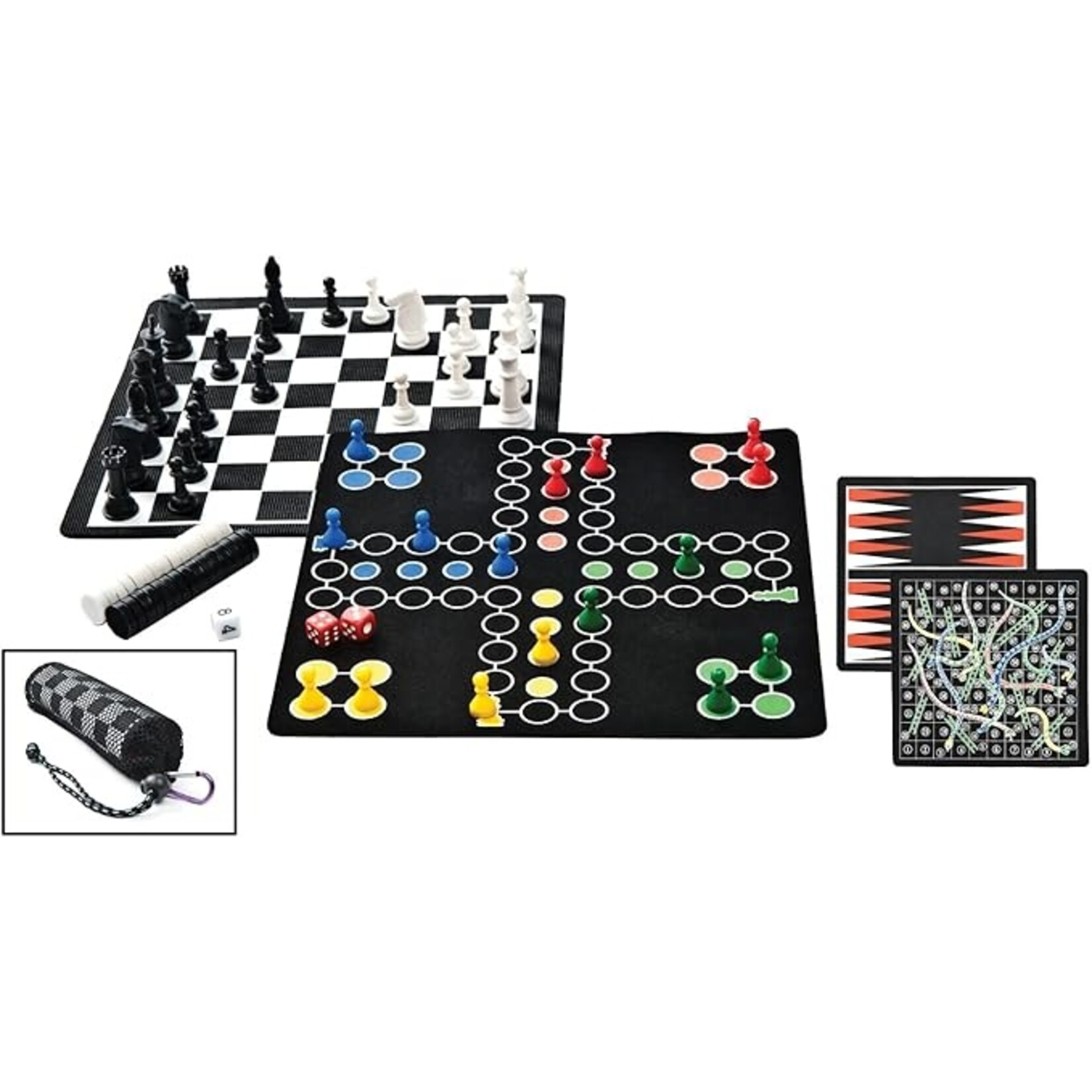GSI BACKPACK 5 IN 1 MAGNETIC GAME SET