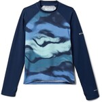 Columbia COLUMBIA Sandy Shores™ Printed LS Sunguard Coll Navy Under XL