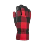 Kombi KOMBI LUMBERJACK MEN GLOVE-RED BUFFALO PLAID L