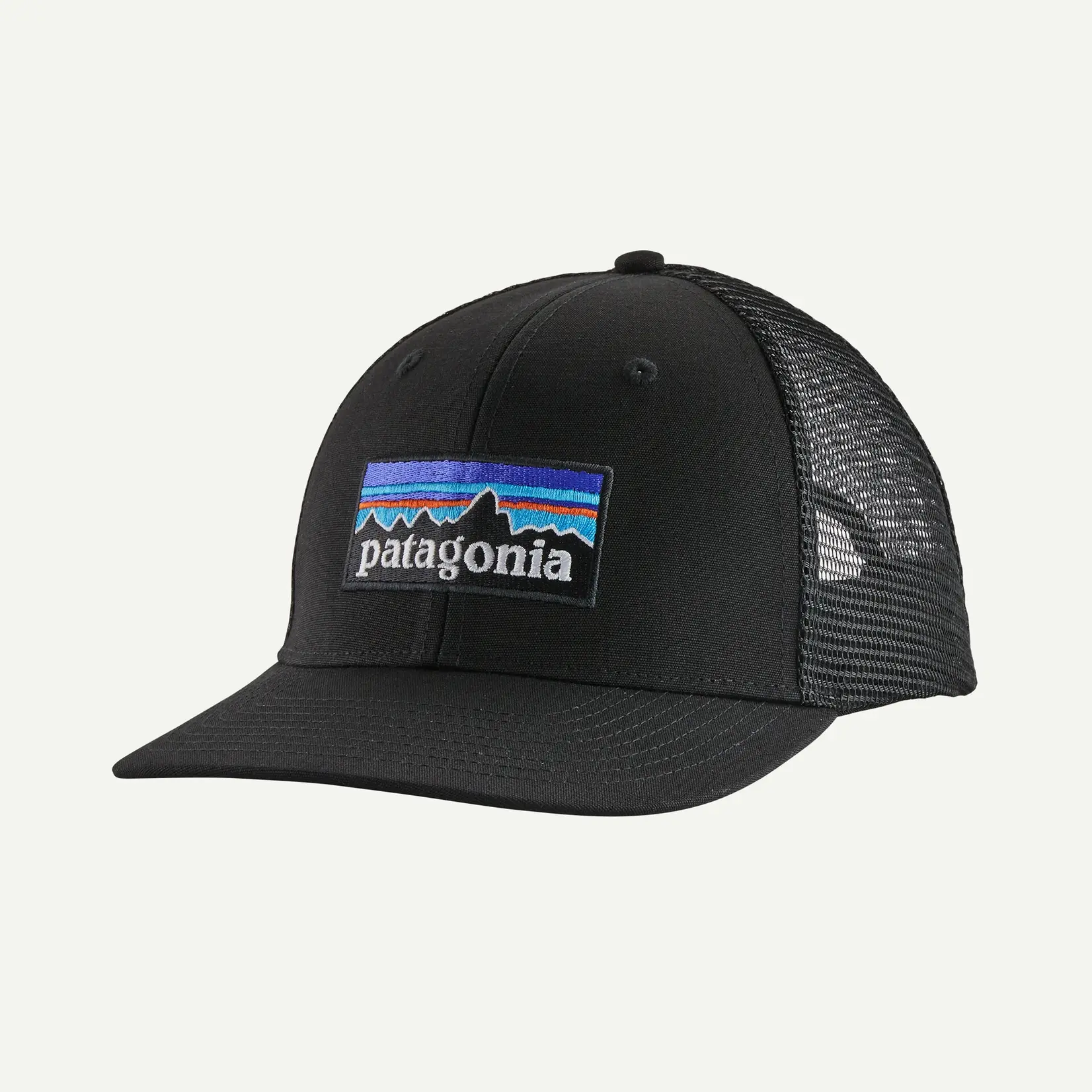 Patagonia Patagonia P-6 Logo Trucker Hat Black ALL