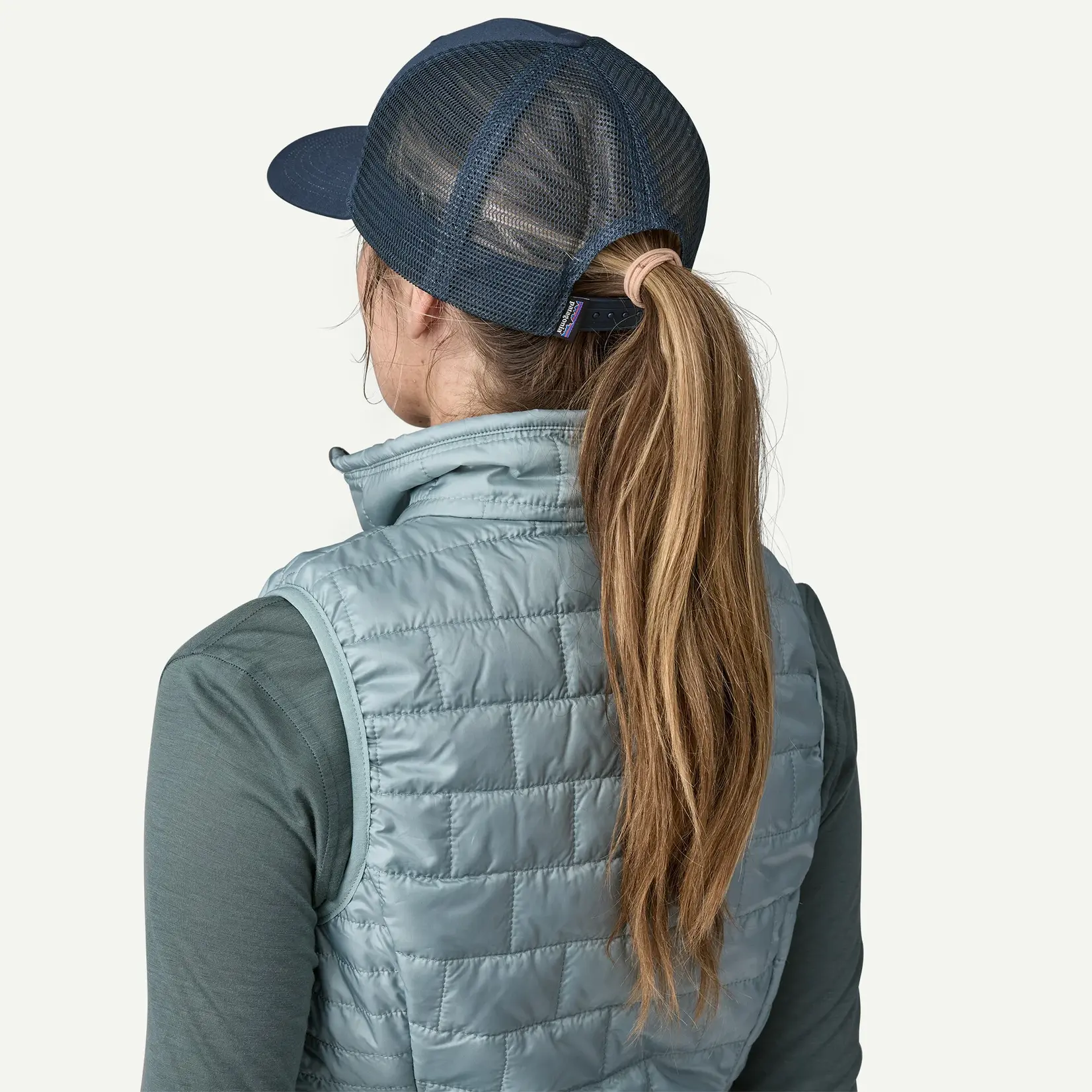 Patagonia Patagonia P-6 Logo Trucker Hat New Navy ALL