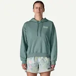 Patagonia Patagonia W's Water People Waveside Daily Hoody Blue Sage M