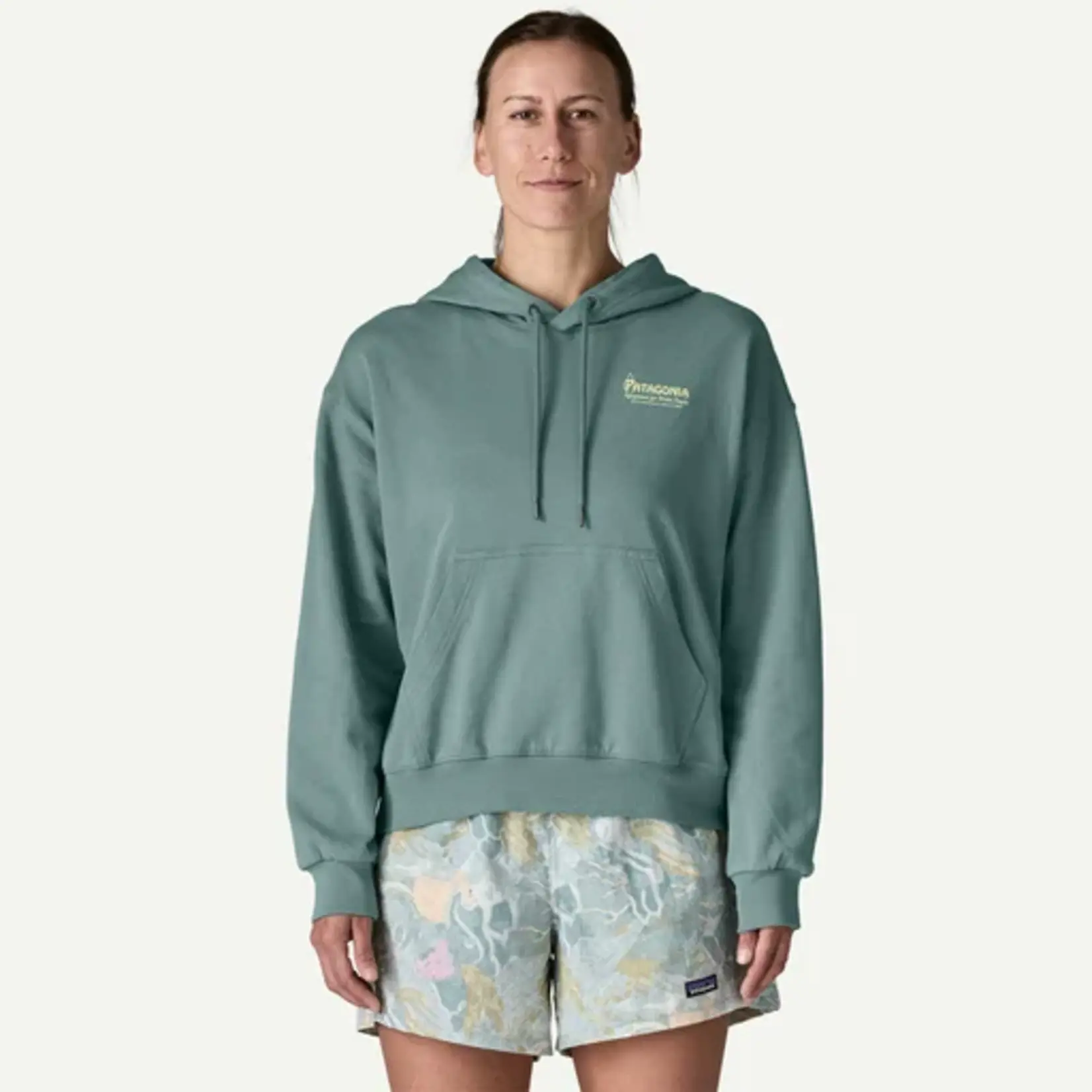 Patagonia Patagonia W's Water People Waveside Daily Hoody Blue Sage M