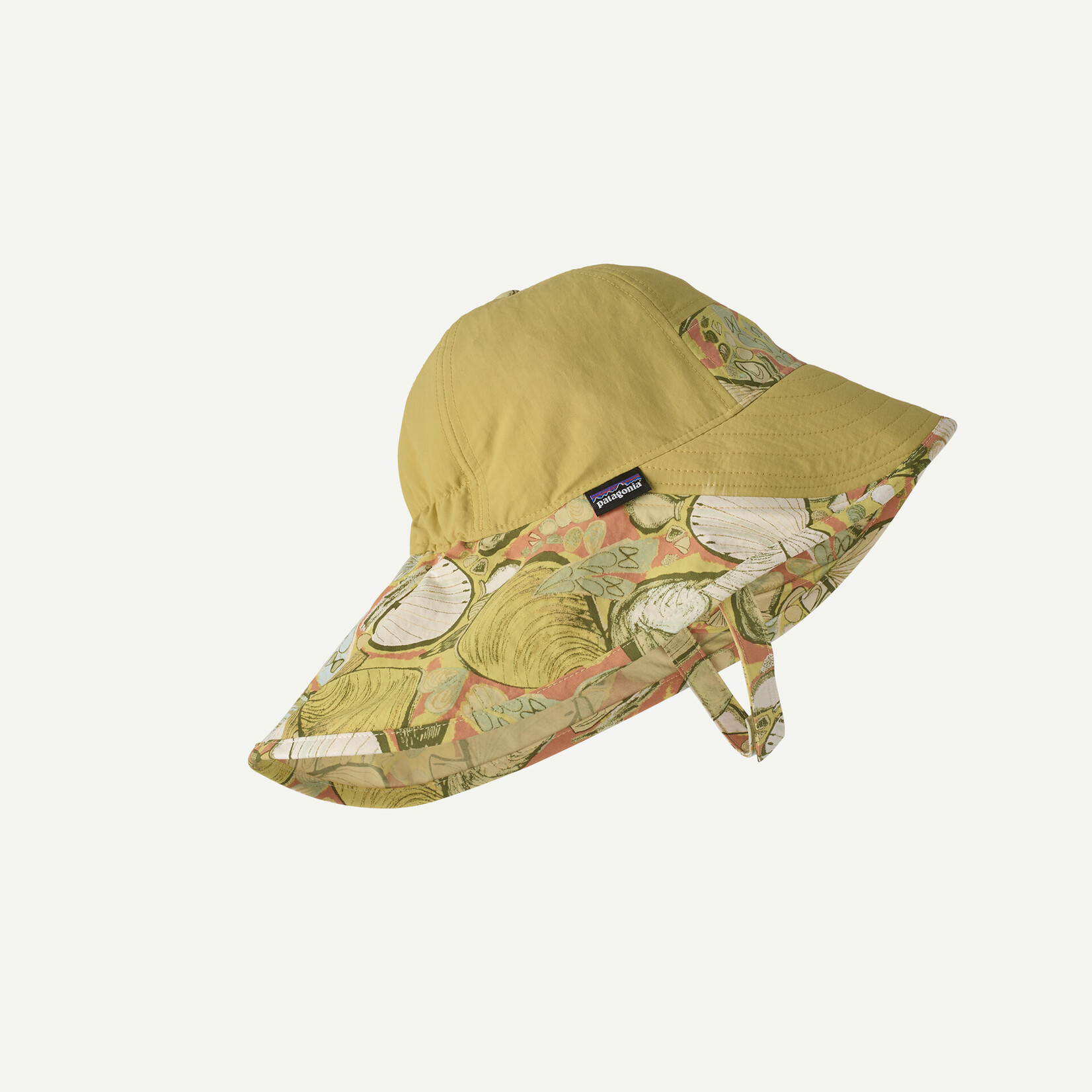 Patagonia Patagonia Baby Block-the-Sun Hat Limestone Yellow 12M