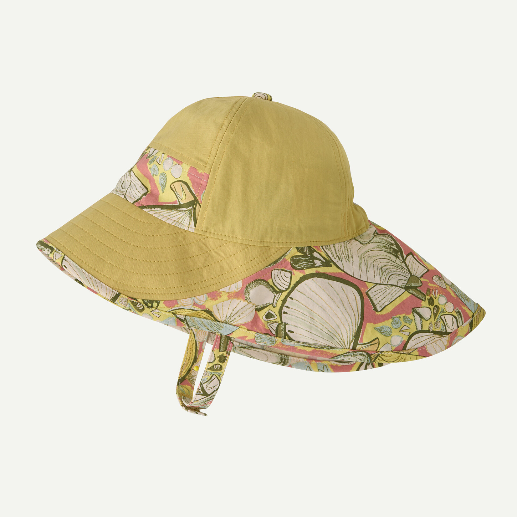 Patagonia Patagonia Baby Block-the-Sun Hat Limestone Yellow 12M