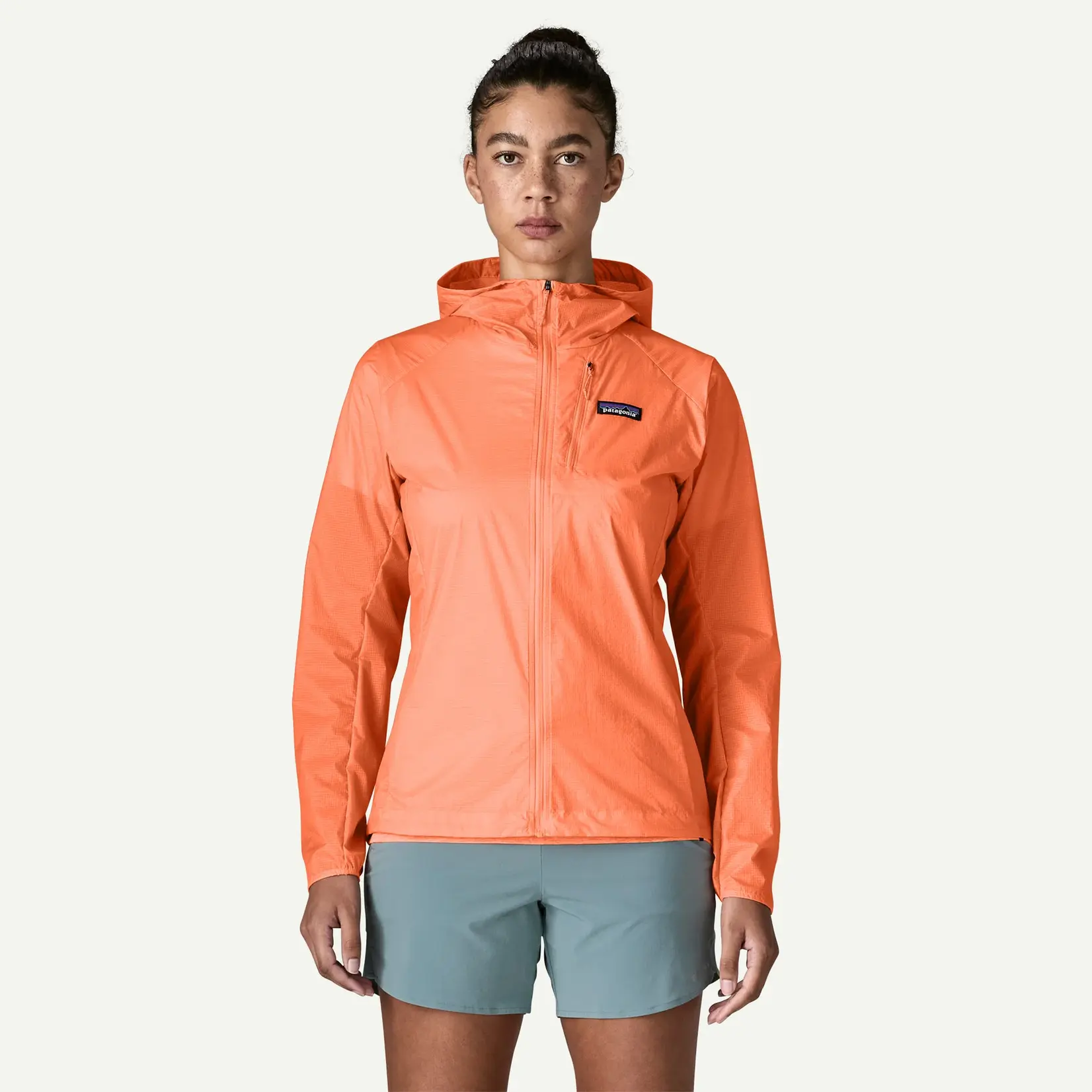 Patagonia Patagonia W's Houdini Jkt Peach Sherbet w/Peach Sherbet M