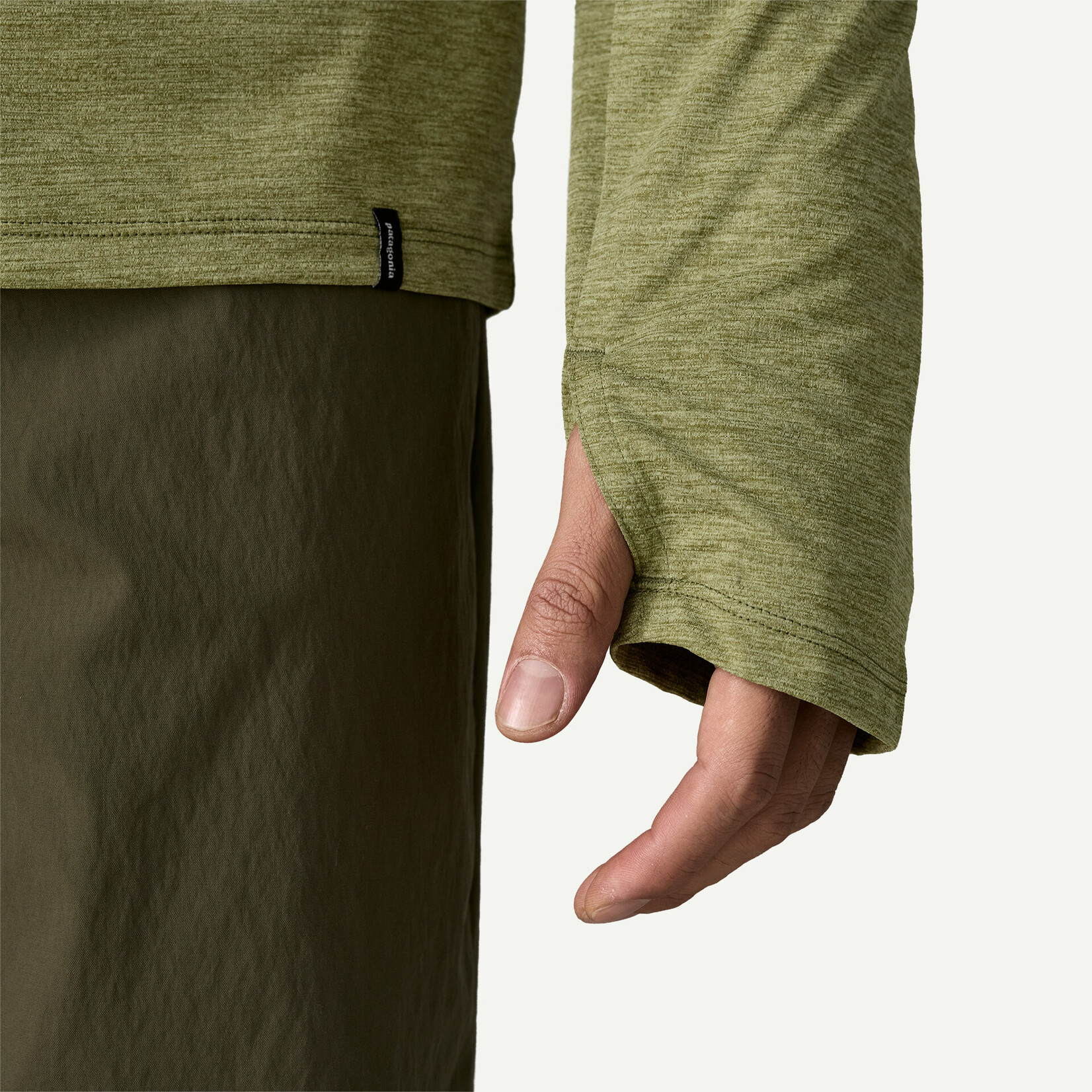 Patagonia Patagonia M's Cap Cool Sun Hoody - Fitz Roy Trout Caper Green - Buckhorn Green X-Dye XXL