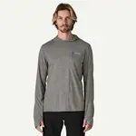 Patagonia Patagonia M's Cap Cool Sun Hoody - Peak Visions Forge Grey - Noble Grey X-Dye XL