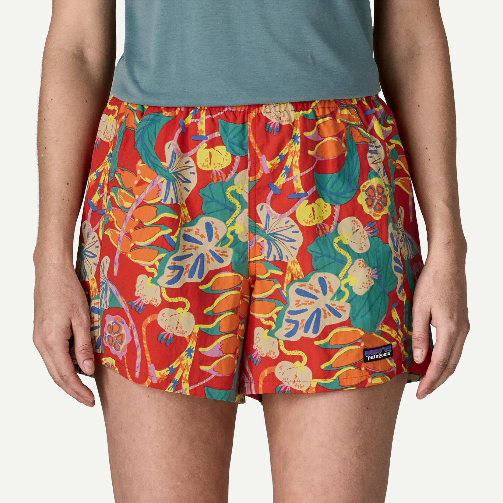 Patagonia Patagonia W's Baggies Shorts - 5 in. Tropiclimb: Hot Ember S