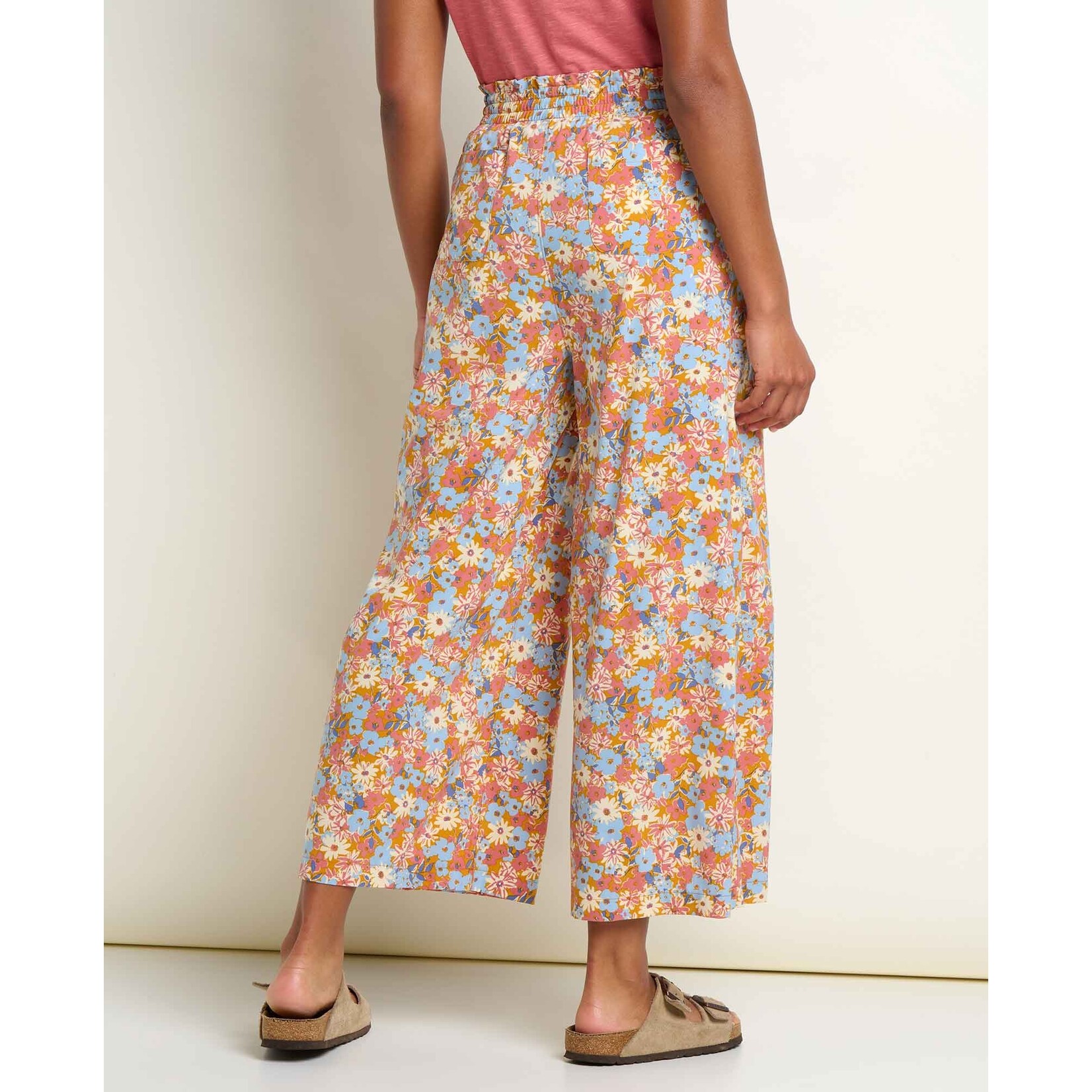 Toad & Co FINAL SALE Toad & Co sunkissed wide leg pant sunset print M