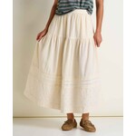 Toad & Co Toad & Co airscape midi skirt salt dobby L