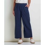Toad & Co Toad & Co w's taj hemp wide leg pant true navy S