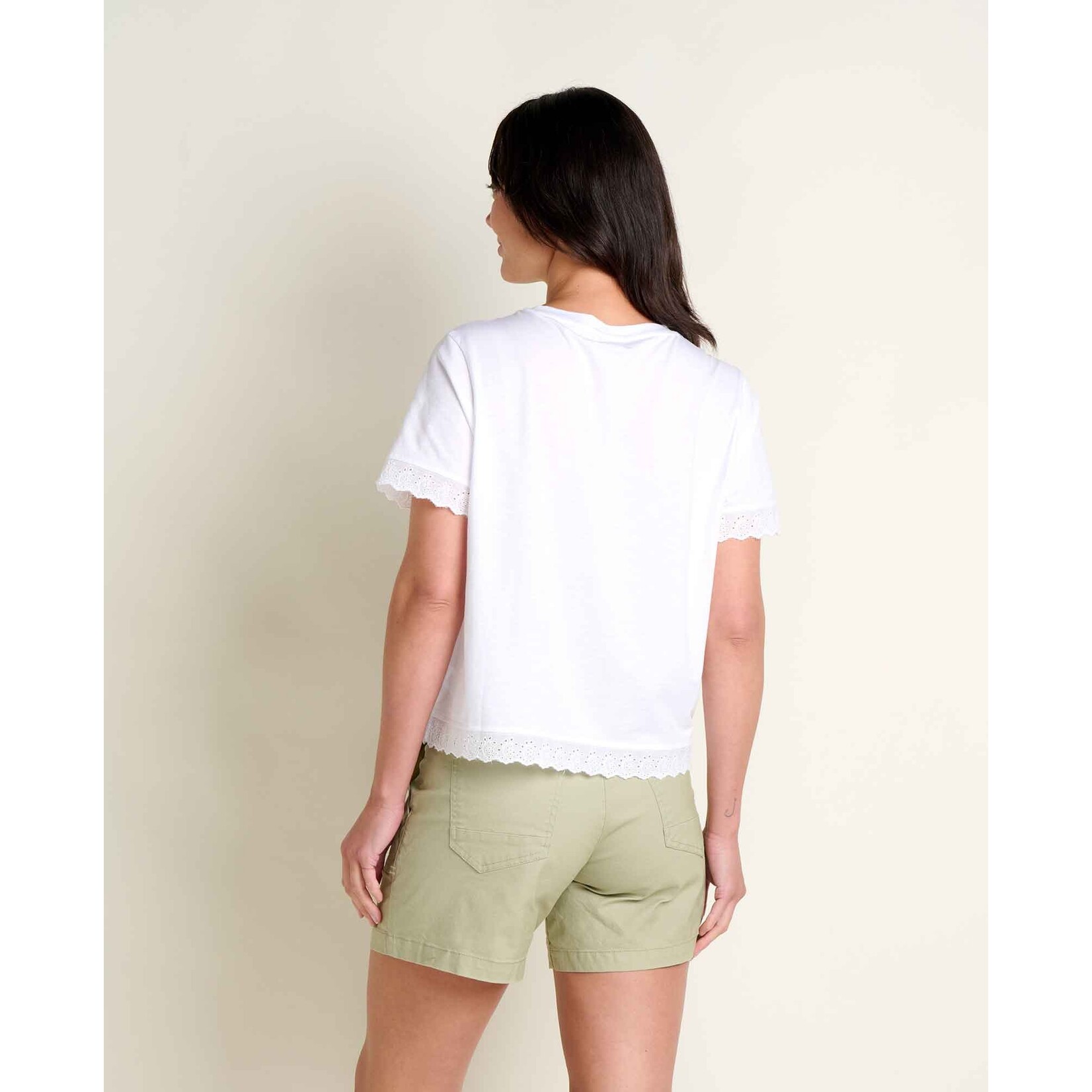 Toad & Co Toad & Co clara tee true white XL