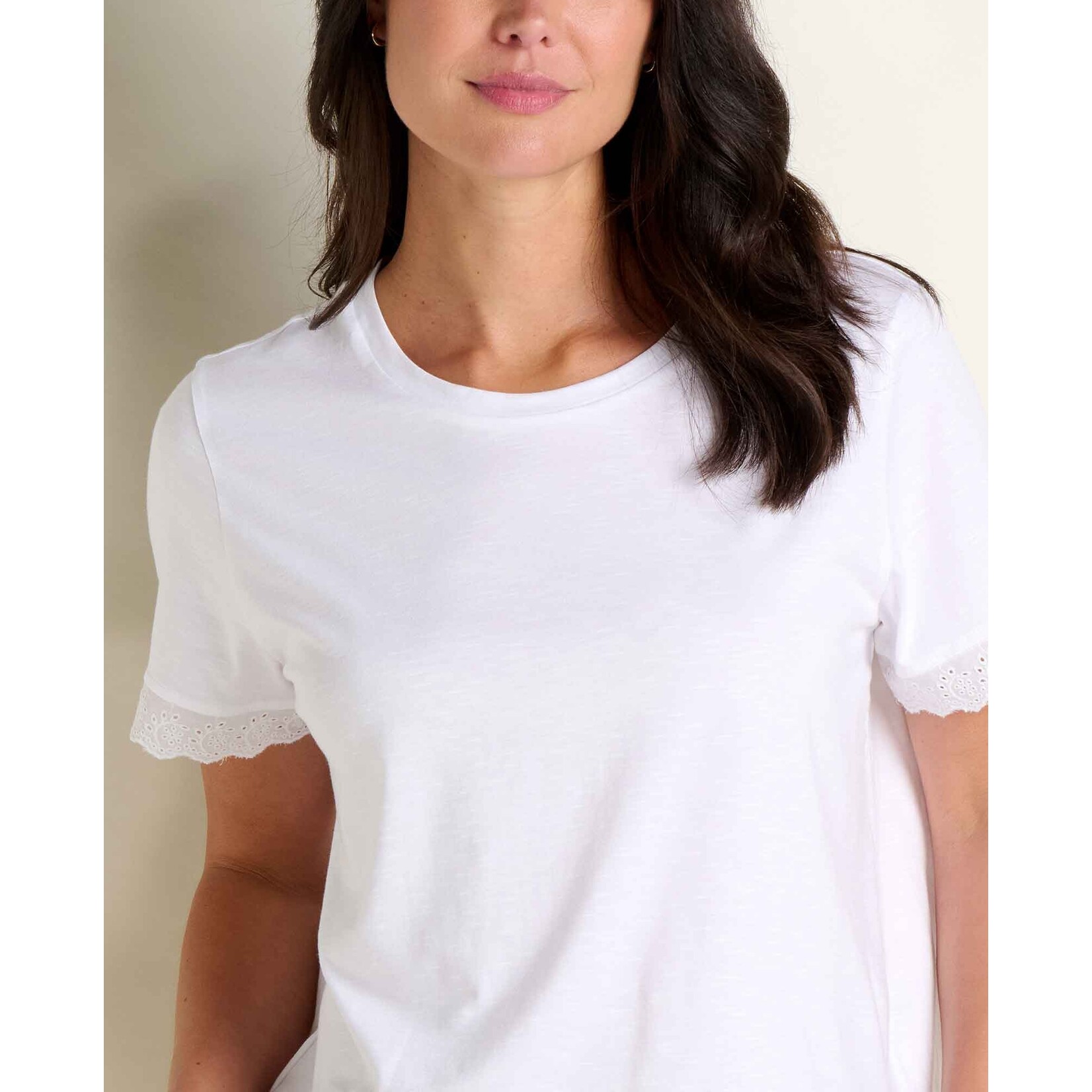 Toad & Co Toad & Co clara tee true white S